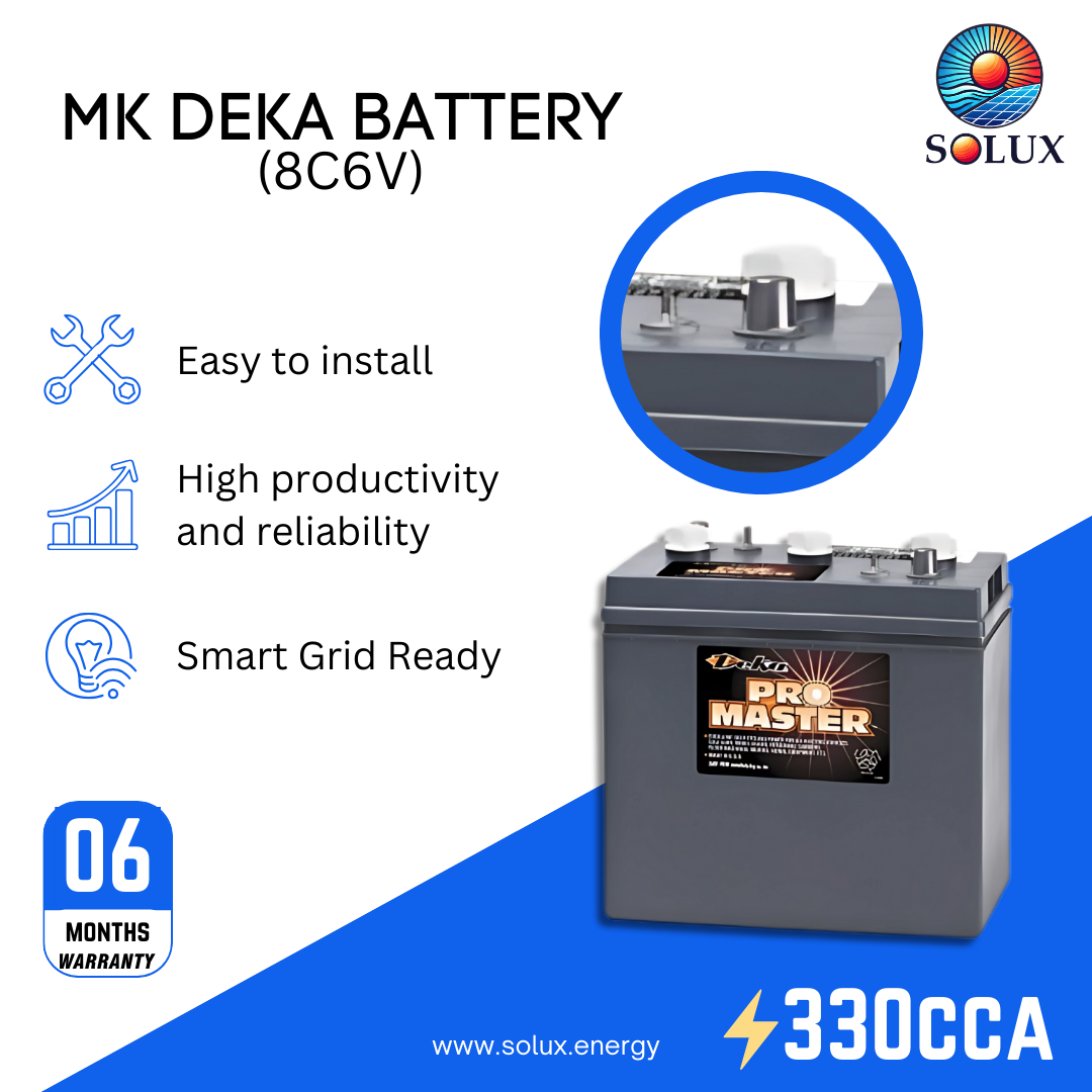 This is an image of MK Deka 8C6V Battery FLA